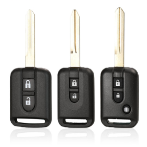 Remote Car Key Shell For Nissan Qashqai Navara Micra NV200 Patrol Y61 Micra 350Z Pathfinder Key Case Fob 2/3 Buttons