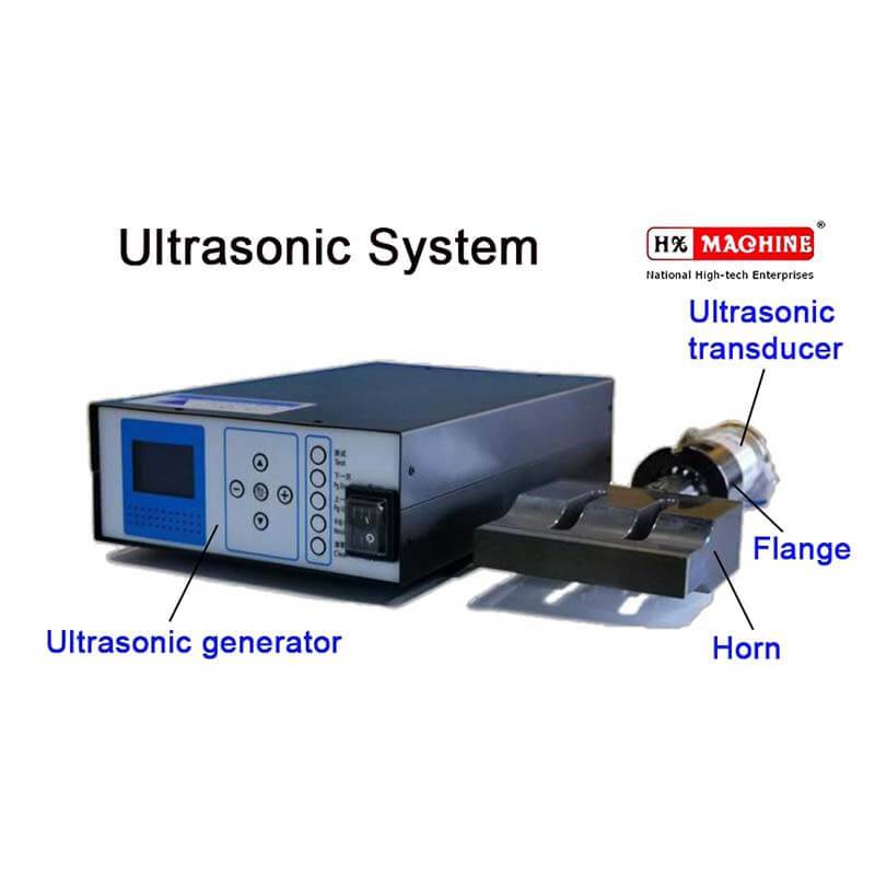 Whole set of ultrasonic system, including generator, transducer, horn and flange plate Featured Image