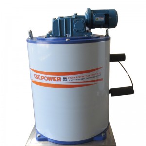 100% ኦሪጅናል ፋብሪካ Misa የመኝታ ክፍል - Flake Ice Machine Evaporator - መካከለኛው የባህር ውሃ