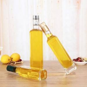 Factory free sample olive oil glass bottles