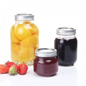 Food  grade mason Jar storage glass jar