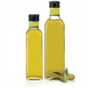 Food Grade Square Dark Green Marasca Glass Bottle Olive Oil Bottle