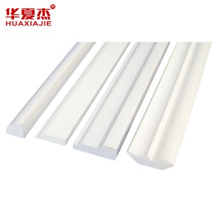 High Quality moisture proof PVC door profile /PVC trim moulding for window or door