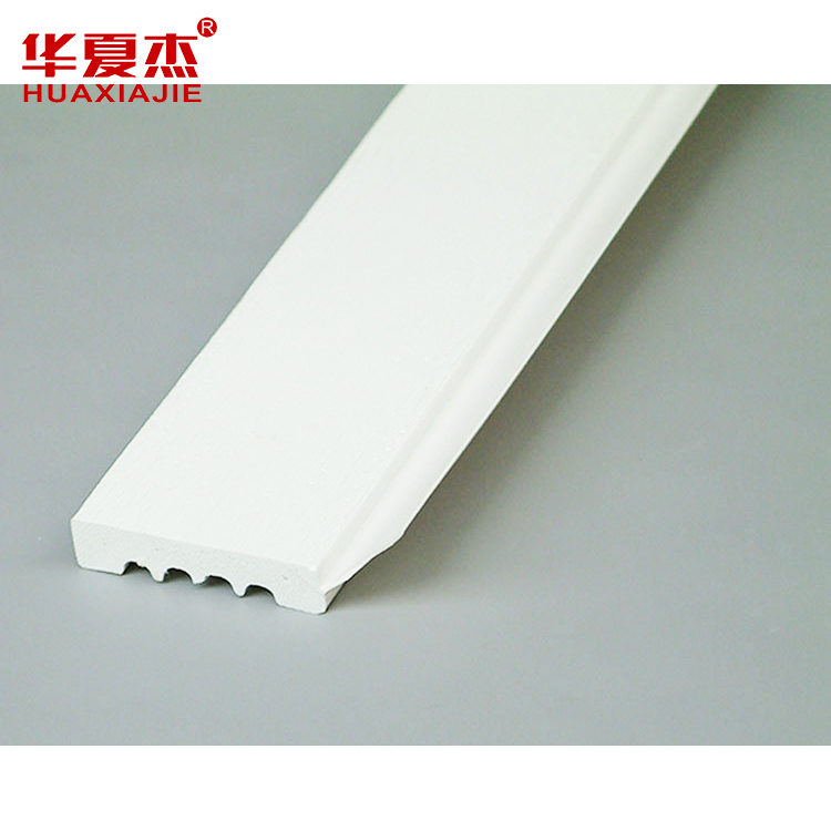 Recyclable pvc stretch picture frame moulding / pvc trim board