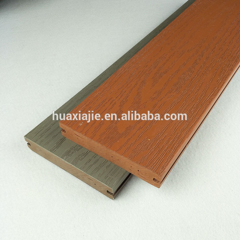 China wholesale outdoor engineered reinforced cellular pvc vinyl flooring deck type prices composite board wpc decking