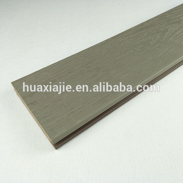 China wholesale outdoor engineered reinforced cellular pvc vinyl flooring deck type prices composite board wpc decking