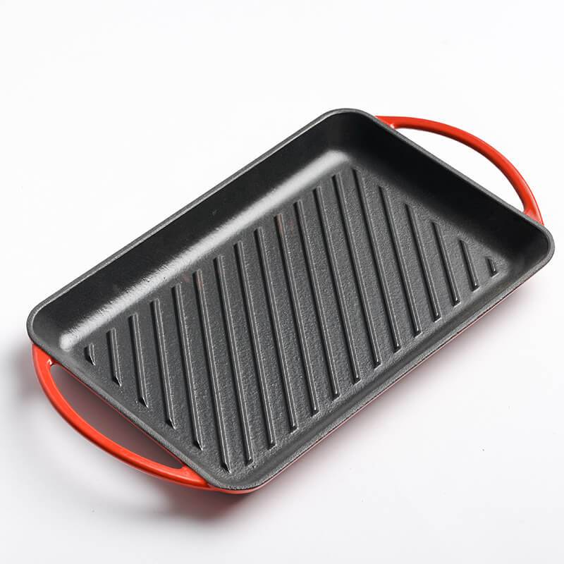 Cast Iron Enamel Fry Pan Featured Image