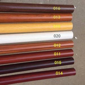 PVC Stair Handrails Pure Color without Printing