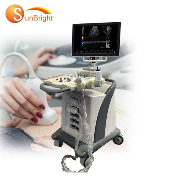CE echo machine phased array probe trolley color Doppler ultrasound Featured Image