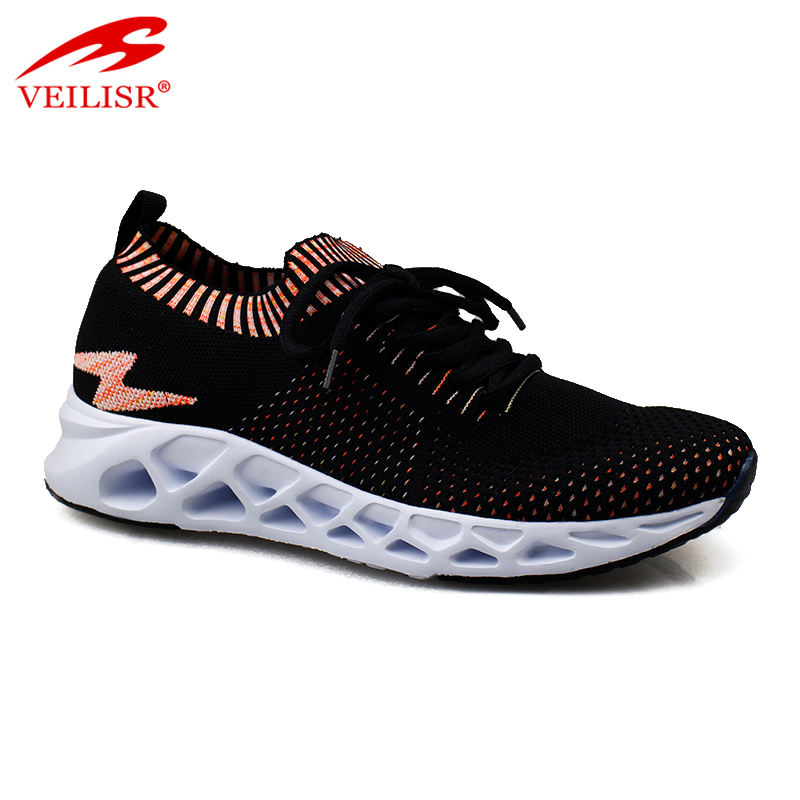 Zapatillas  knit fabric ladies light sneakers women sport shoes