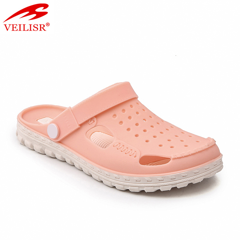 Outdoor summer POES material ladies sandals women clogs
