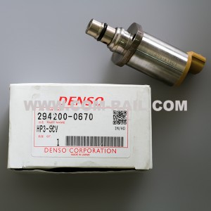 Original SCV 294200-0670 294200-3670 8-98181831-0 for HINO KOBELCO HP4 fuel pump