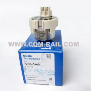 DELPHI genuine fuel injector control valve actuator solenoid valve 7206-0440