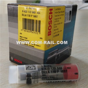 Bosch injector nozzle DLLA118P1697,0433172040