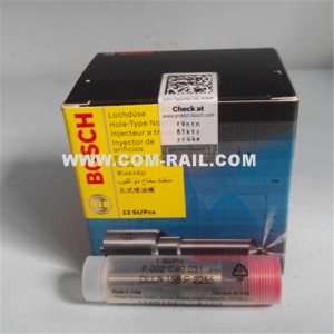 Bosch injector nozzle F002C40031, DLLA156P2255