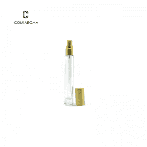 10ml round clear glass perfume bottle with sprayer