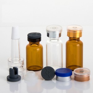 Amber Small Glass Vials With Lids