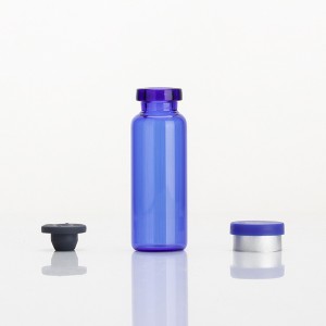 5ml Blue Borosilicate Glass Vials