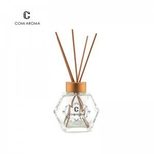 200ml  Empty Glass Essential Aromatherapy Oil Diffuser Bottle with Sticks