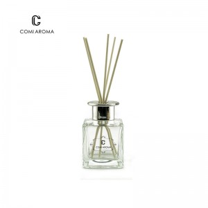 150ml Square Shape Diffuser Aroma Glass Bottle for Home Decoration with screw cap