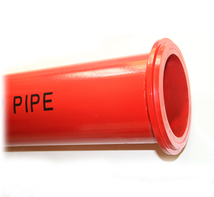 Concrete Pump St52 Seamless Delivery Pipe with Dn125 5" Sk/Zx/FM/HD Collar