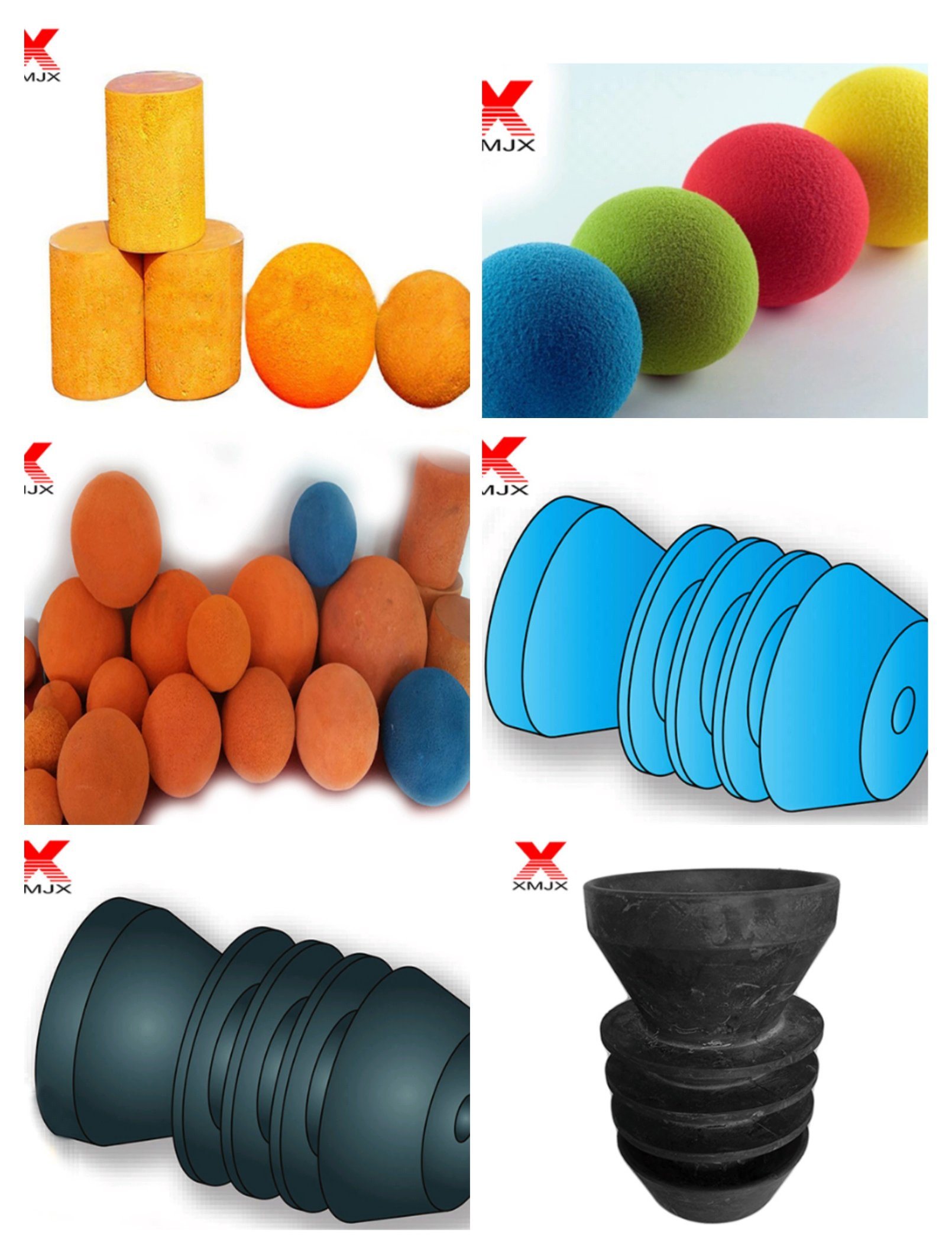 High Quality Concrete Pumps Cleaning Sponge Ball