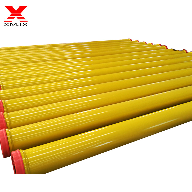 Concrete Pump Parts Straight Delivery Pipe Seamless Steel Pipe