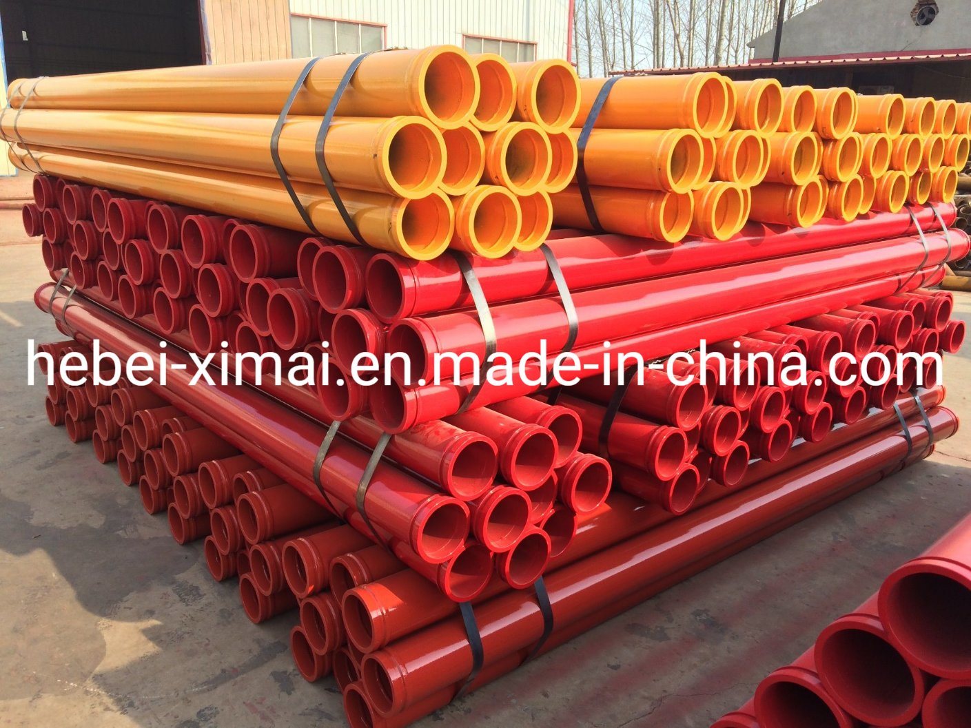 Hebei Ximai Machinery Hardened Single Wall Boom Pipe (DN125 6.35mm)