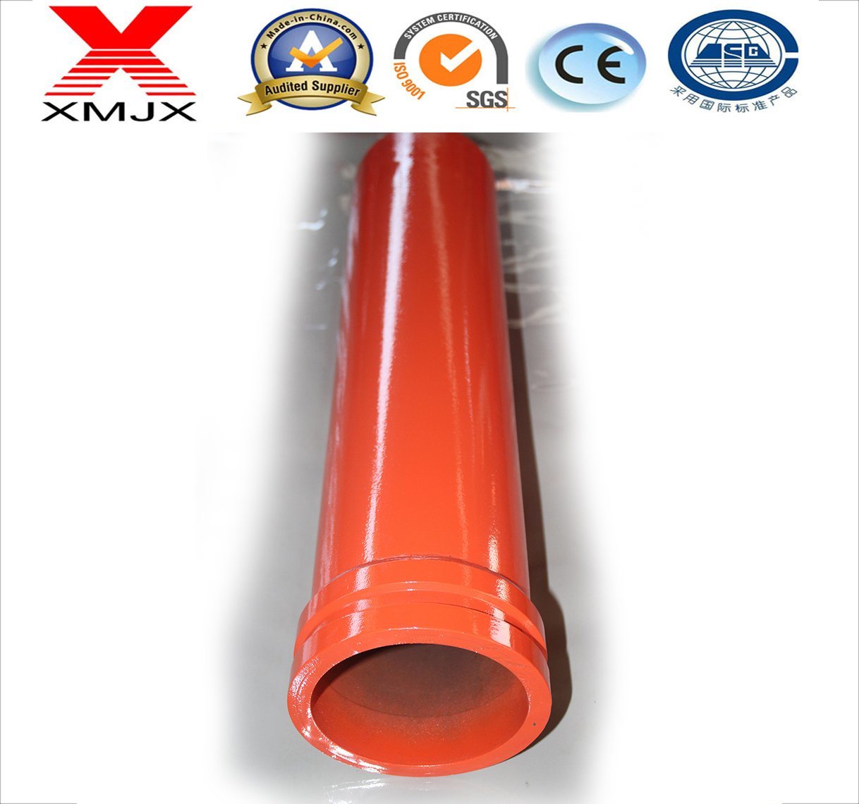 Hardened Pipe DN125 7.1mm for Pm/Schwing /Sany
