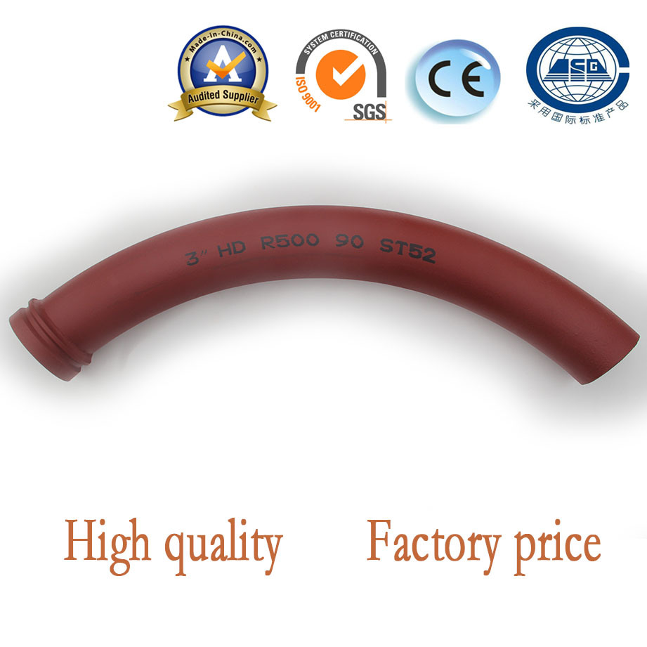 Top Quality Wear Resistance Concrete Pump Spare Parts Bend Pipe
