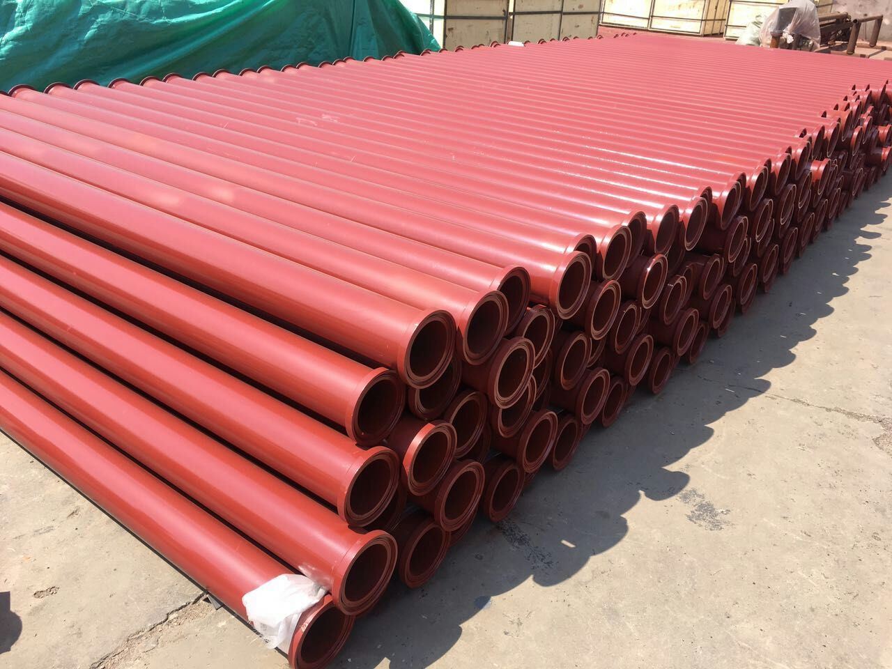 Concrete Pump Straight Pipe, Seamless Steel Wear Resistant Pipe