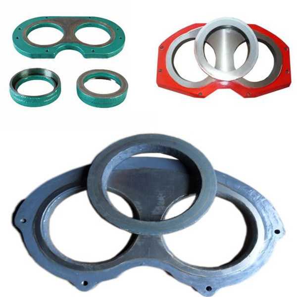 Concrete Pump Spectacle Wear Plate and Cut Ring