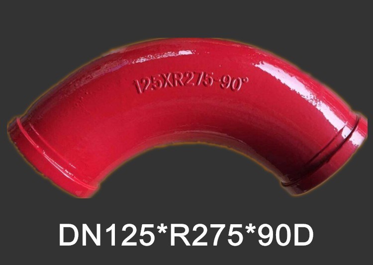 DN125 90d Concrete Pump Twin Wall Delivery Pipe/Elbow