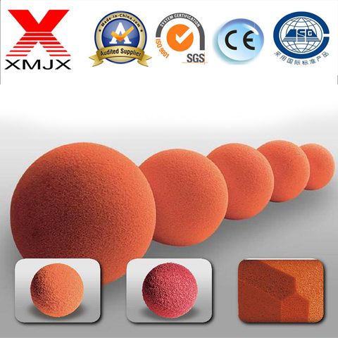 Pipe Cleaning Rubber Sponge Balls Medium Hard Different Sizes