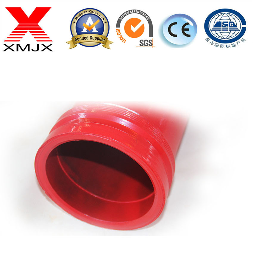 Construction Machinery Parts Twin Wall Deck Pipe for Concrete Pump