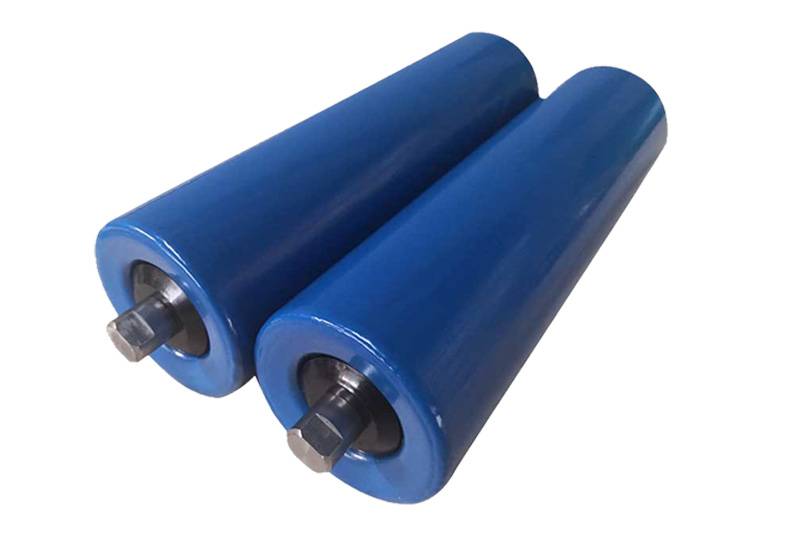 Conveyor roller are components of belt conveyor systems as they provide load support on carry side and return side. 