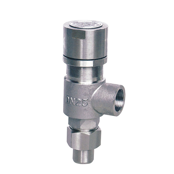 Spring loaded low lift thread type safety valve Featured Image