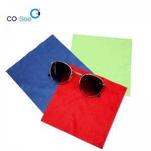 Durable Multi Colors Best Microfiber Lens Eyeglasses Cleaning Cloth