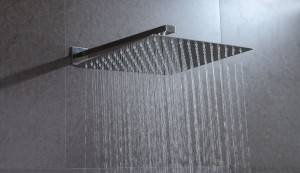 Concealed fixed square shower head