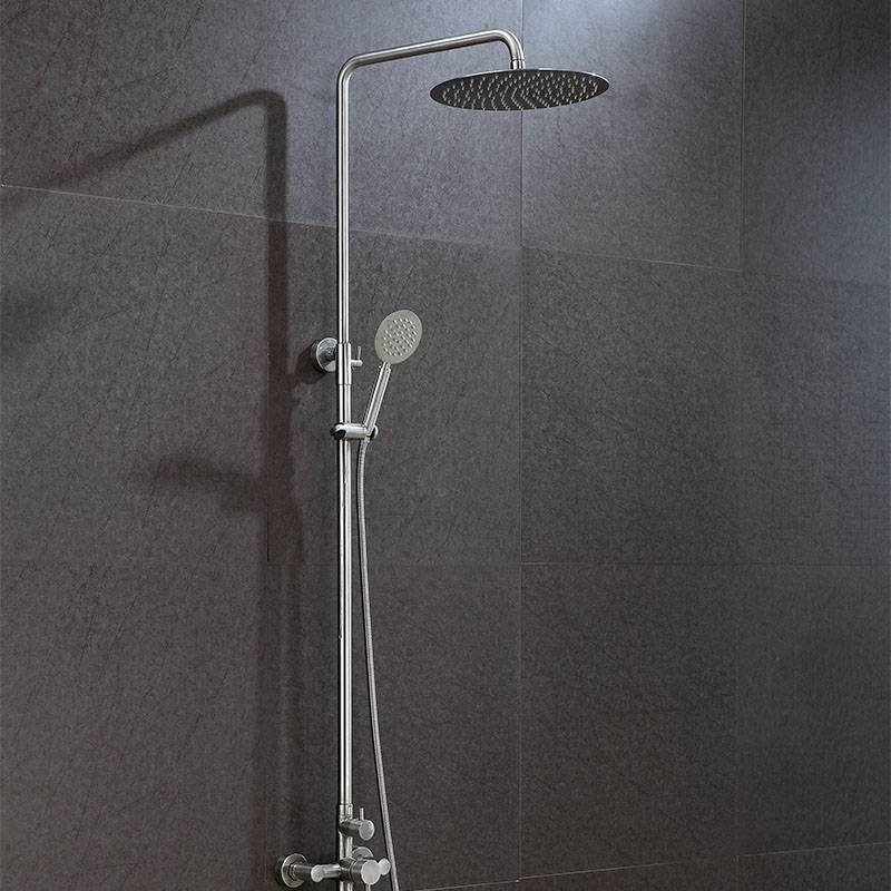 Exposed valve mixer stainless steel shower column Featured Image