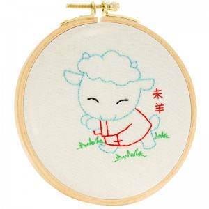 Customized Embroidery Set DIY Handmade Sewing Craft Embroidery Kits for Beginner 511101-511113