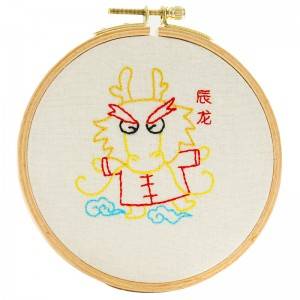 Customized Embroidery Set DIY Handmade Sewing Craft Embroidery Kits for Beginner 511101-511113