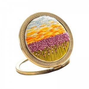 Wholesale Handmade Mirror Decoration Folk Craft Cross-stitch DIY Kits Embroidery Kit 512005A