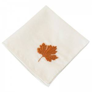 High quality  Handkerchief Colored Embroidered Square Hanky Ladies Handkerchief  513508