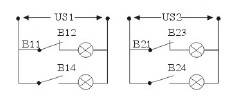 Auxiliary and alarm contacts series446