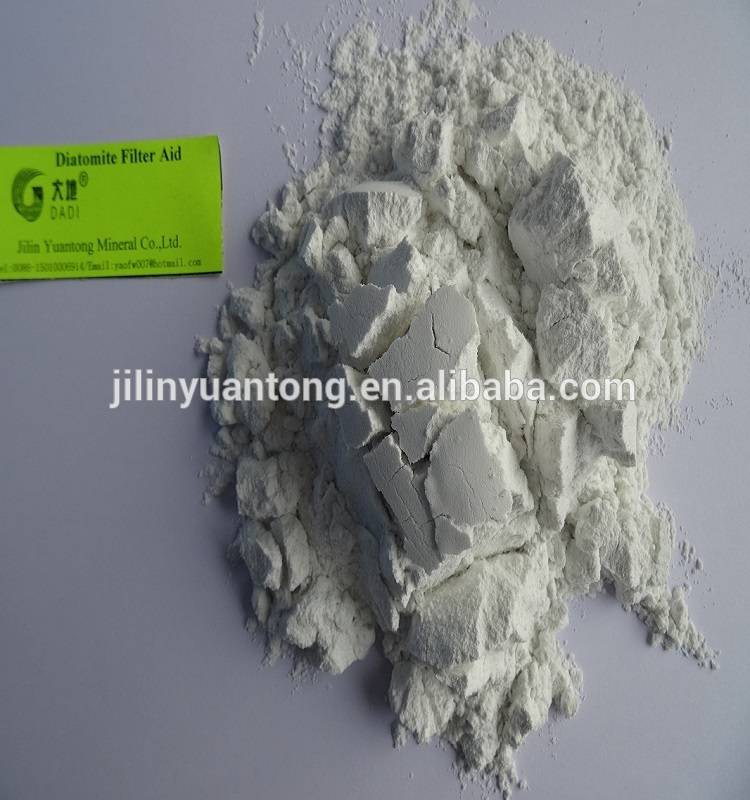 food additive diatomaceous earth/diatomite filter aid powder for high efficiency solid-liquid