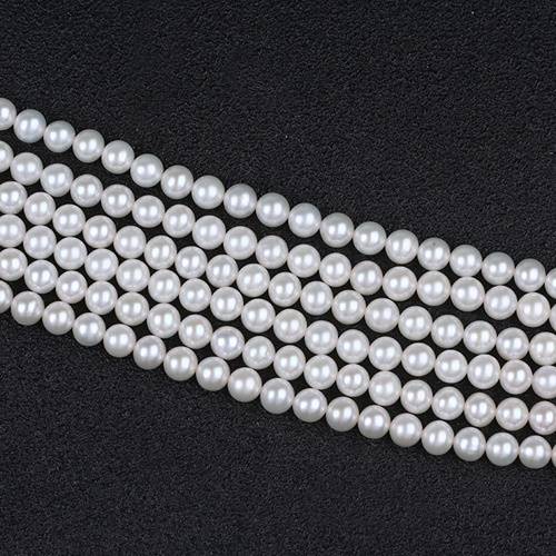 6-7mm AAA Grade Freshwater Pearl Cultured Strands Round Pearl
