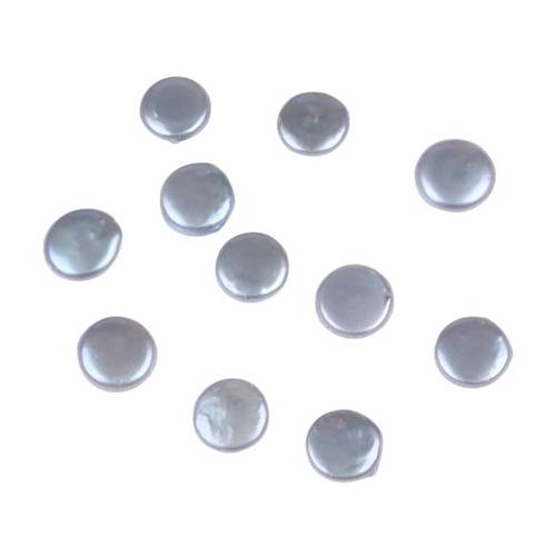 Wholesale 15-16mm White Color Freshwater Pearl Large Coin Loose Beads