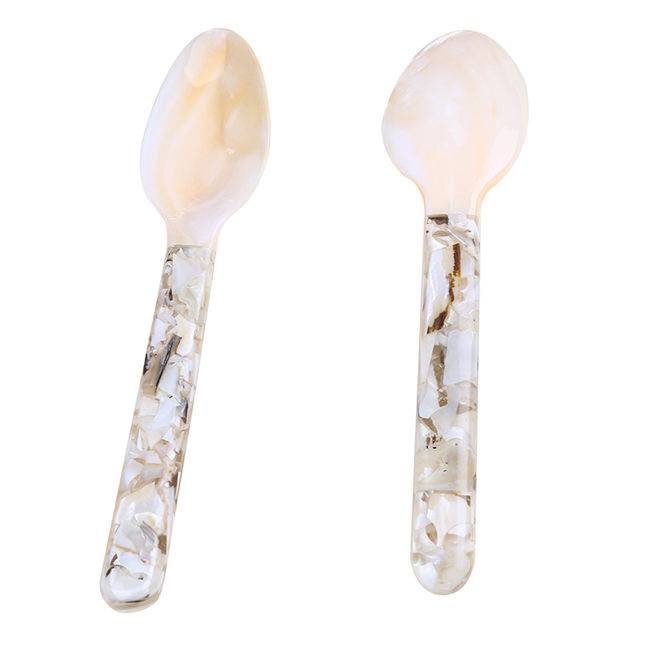 Natural Shell Mother Of Pearl Spoon For Tasting Caviar