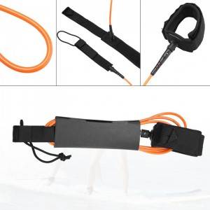 Hot Sale 7MM 8FT Stand Up Paddle Straight Leash